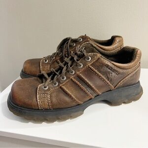 Bed Stu Vintage Distressed Chunky Square Toe Next Step Nubuck Sneakers Size 9.5